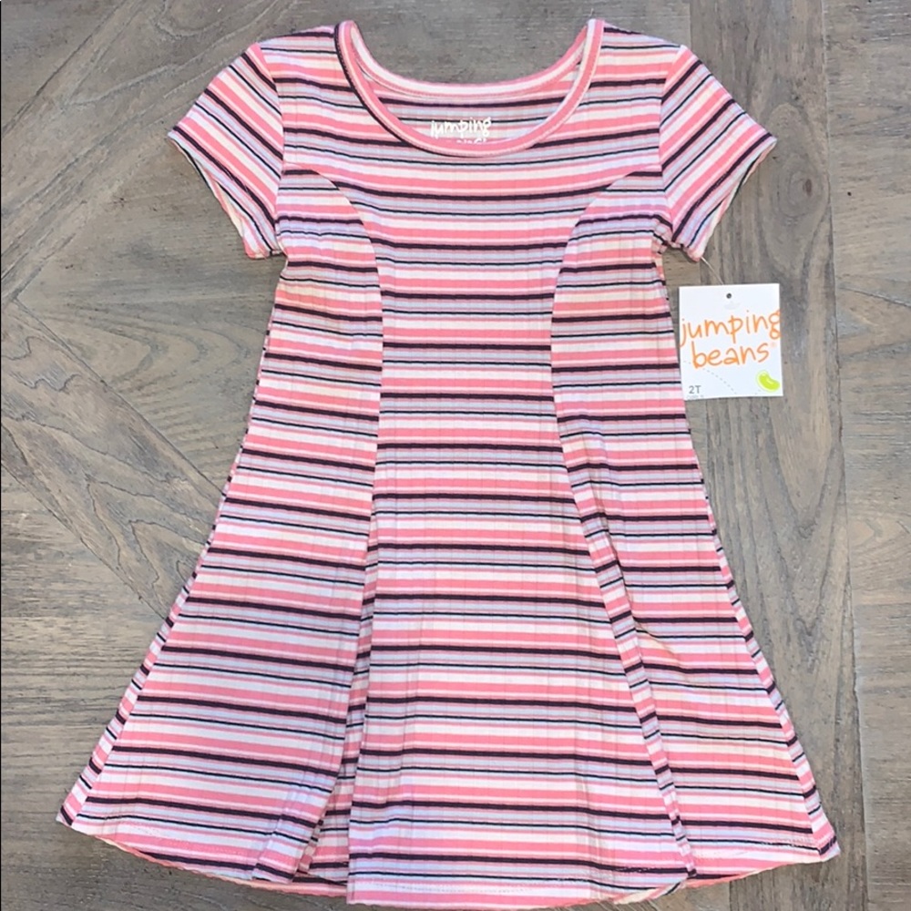 Stripe ribbed dress - NWT